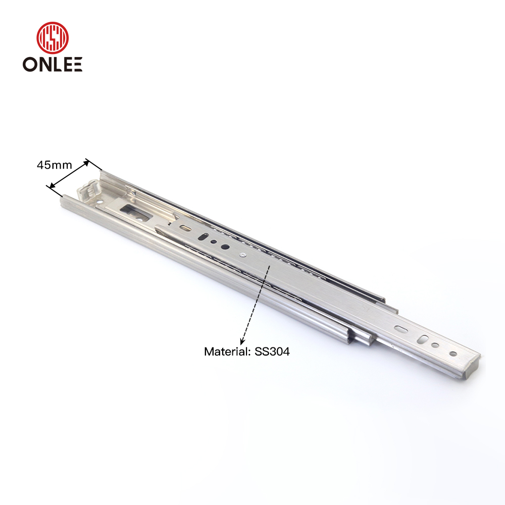 Stainless Steel Drawer Slide F Stainless Steel Drawer Slide F